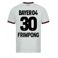 Bayer Leverkusen Jeremie Frimpong #30 Vieraspaita 2023-24 Lyhythihainen